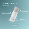 peeling lotion z kwasami aha alpha complex face lotion