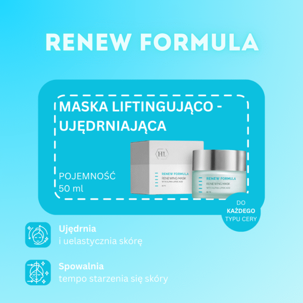 ujędrniająca maska do twarzy hl holy land renewing mask